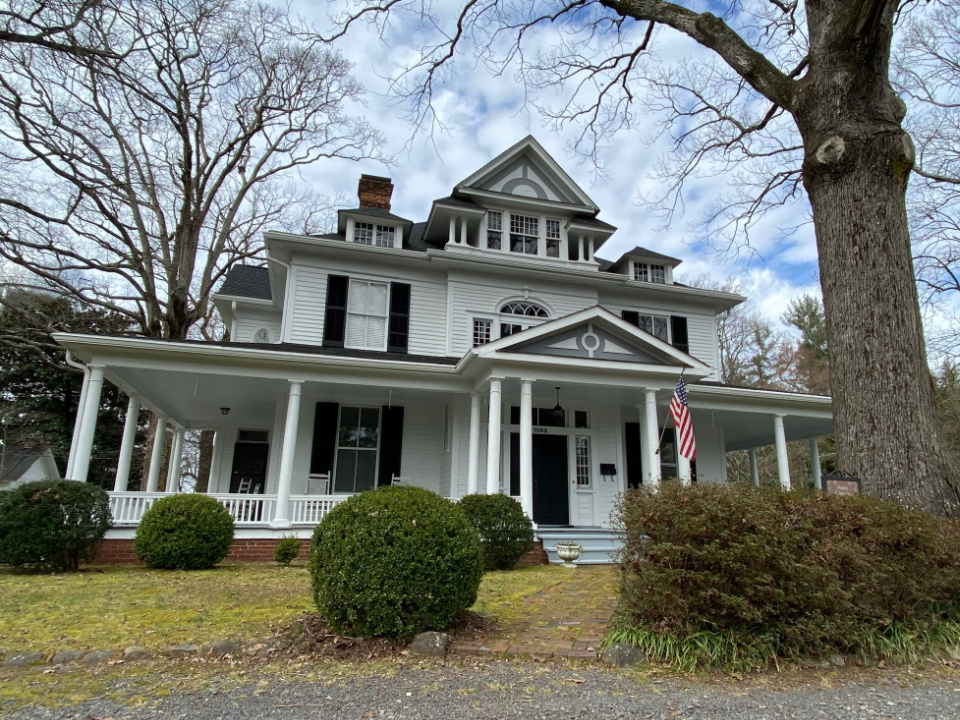 Philip Hanes House - Attractions in Davie County, North Carolina Can be seen on the Mocksville Walking Tour