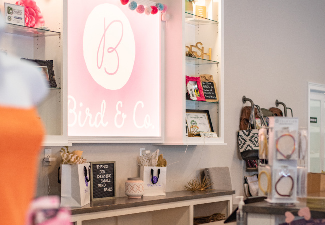 Shopping Page – Bird and Co Displays and Sign